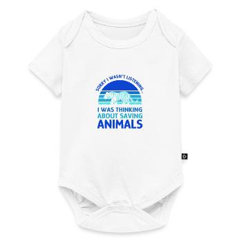 Thinking About Animals Tiger Sahara Desert Animal - Baby Premium short-sleeve bodysuit - white - Front