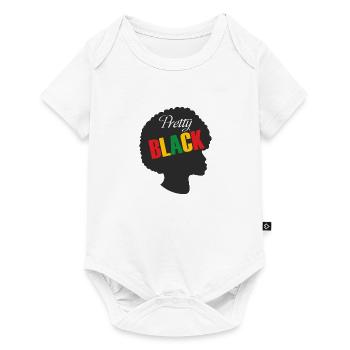 Juneteenth Day 1865, Pretty Black, Freedom Day - Baby Premium short-sleeve bodysuit - white - Front