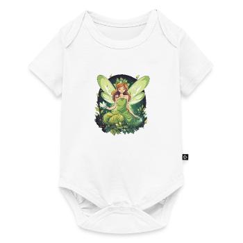 Wald Fee - Baby Premium Kurzarmbody - Weiß - Vorne