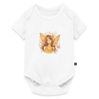 Wald Fee - Baby Premium Kurzarmbody - Weiß - Vorne