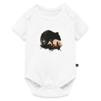 Opossum - Baby Premium short-sleeve bodysuit - white - Front