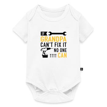Grandfather - Baby Premium short-sleeve bodysuit - white - Front