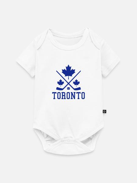 Toronto Hockey - Baby Premium Kurzarmbody - Weiß
