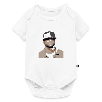 Booba - Body à manches courtes Premium Bébé - blanc - Devant