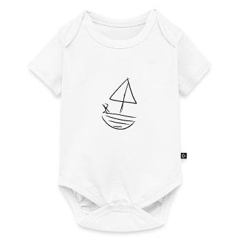 Eau de bateau - Body à manches courtes Premium Bébé - blanc - Devant