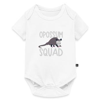 Opossum Squad Cute Possum Ironic Saying Wildlife - Body à manches courtes Premium Bébé - blanc - Devant