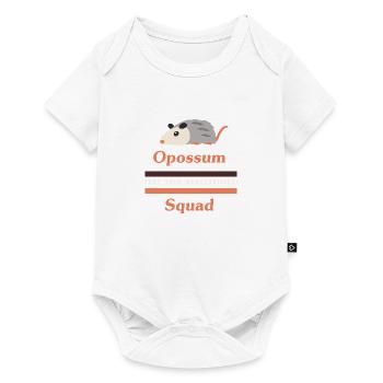 Citation ironique d'Opossum Squad Wild Animal - Body à manches courtes Premium Bébé - blanc - Devant