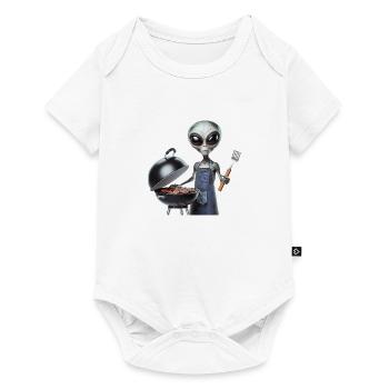 Alien Koch - Baby Premium short-sleeve bodysuit - white - Front