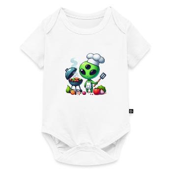 Alien Koch - Baby Premium short-sleeve bodysuit - white - Front