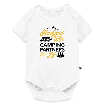 Camper - Baby Premium short-sleeve bodysuit - white - Front