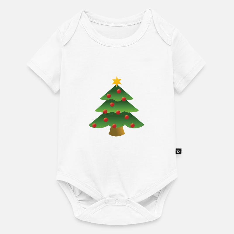 Fir tree - Baby Premium short-sleeve bodysuit - white