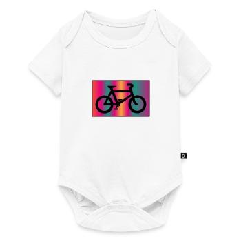 BICYCLE - Baby Premium short-sleeve bodysuit - white - Front