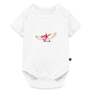flying devil 001 by DK - Baby Premium short-sleeve bodysuit - white - Front