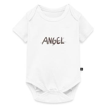 Angel - Baby Premium Kurzarmbody - Weiß - Vorne