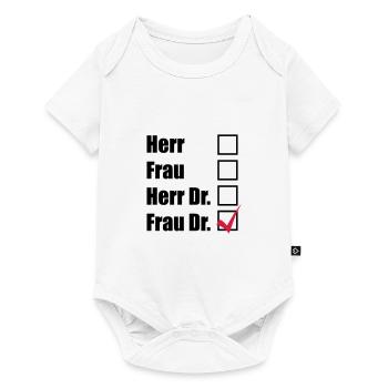 Frau Doktor - Baby Premium Kurzarmbody - Weiß - Vorne