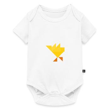 Poussins - Tangram - Body à manches courtes Premium Bébé - blanc - Devant