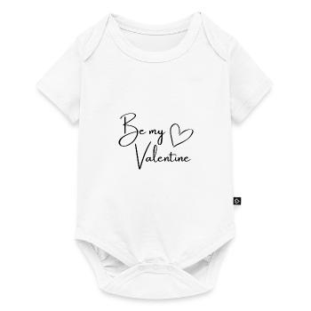 Sois ma Saint-Valentin! - Body à manches courtes Premium Bébé - blanc - Devant