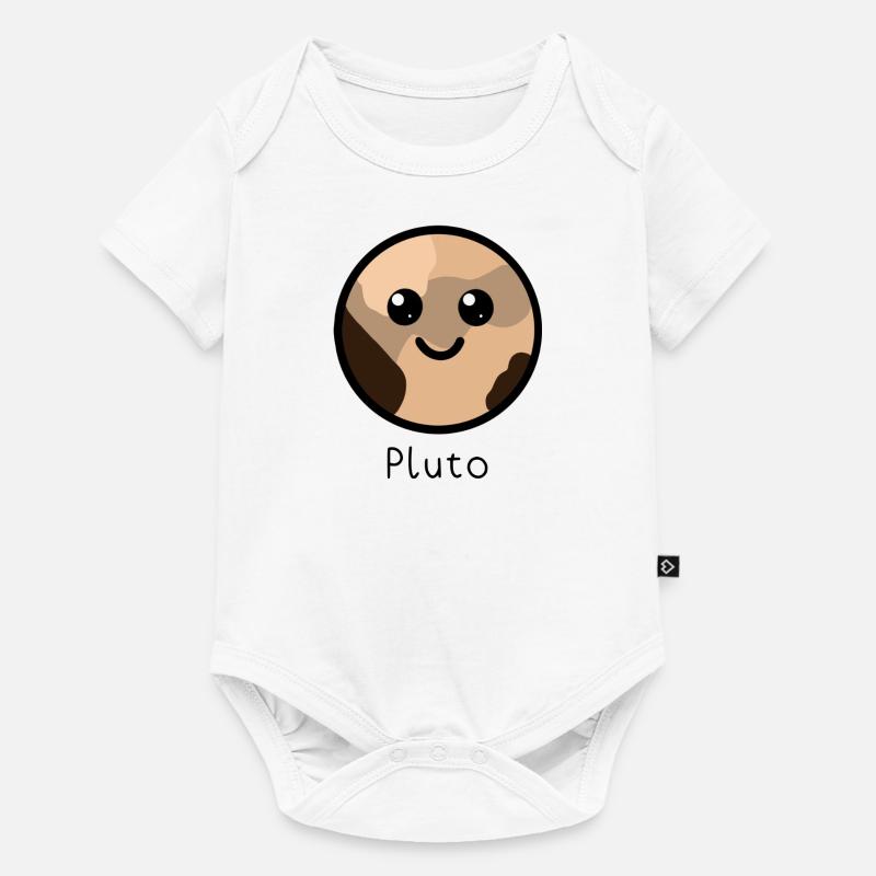 Niedlicher Pluto - Baby Premium Kurzarmbody - Weiß