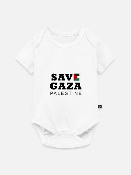 Gaza libéré Palestine Coran Islam Moshe Gift - Body à manches courtes Premium Bébé - blanc