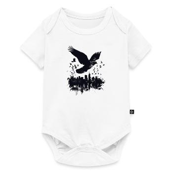 pigeon pigeon bird pigeon fancier flying - Baby Premium short-sleeve bodysuit - white - Front