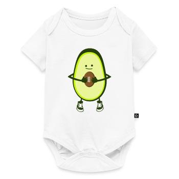 Rugby - Avocado - Baby Premium short-sleeve bodysuit - white - Front