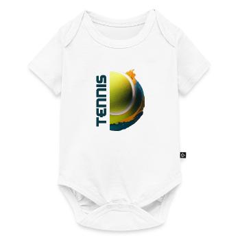 Tennis Spirit - Baby Premium Kurzarmbody - Weiß - Vorne