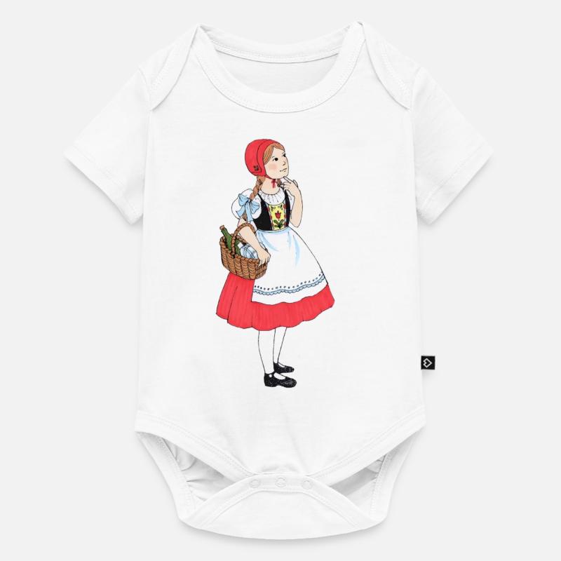 Petit chaperon rouge - Body à manches courtes Premium Bébé - blanc