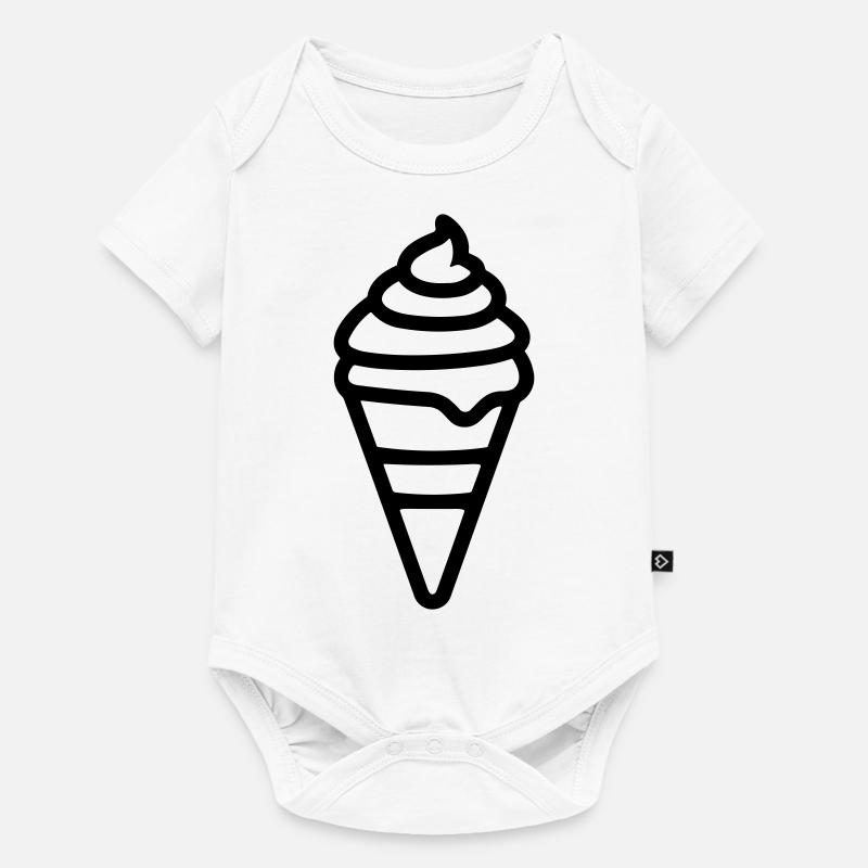 Eis - Baby Premium Kurzarmbody - Weiß