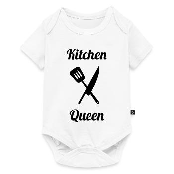 Kitchen Queen - Baby Premium short-sleeve bodysuit - white - Front