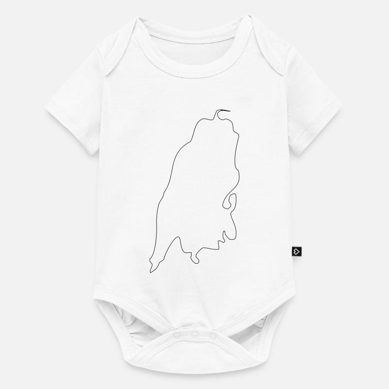 Lefkada - Body à manches courtes Premium Bébé - blanc