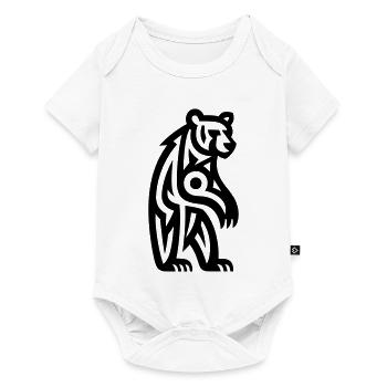 Just a Black Bear #3 - Baby Premium short-sleeve bodysuit - white - Front