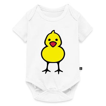 Küken - Baby Premium Kurzarmbody - Weiß - Vorne