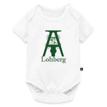 Lohberg colliery - Baby Premium short-sleeve bodysuit - white - Front