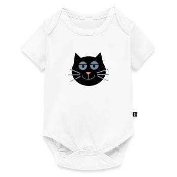 Katze (Schlafzimmerblick) - Baby Premium short-sleeve bodysuit - white - Front