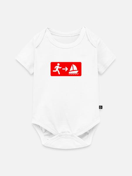 Sailor - Baby Premium Kurzarmbody - Weiß