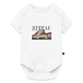 Maison de sel à Zittau - Body à manches courtes Premium Bébé - blanc - Devant