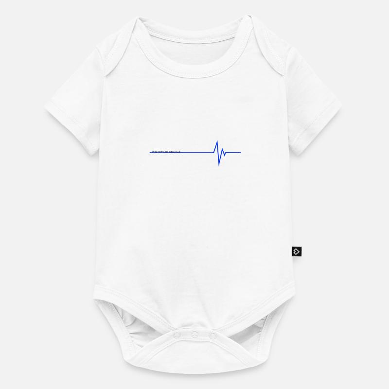 True Warriors black - Baby Premium short-sleeve bodysuit - white