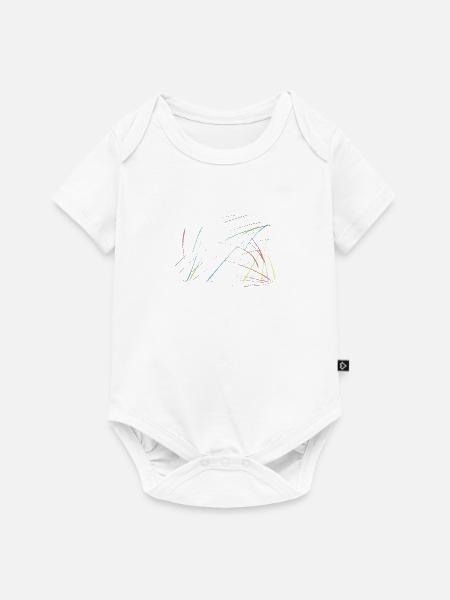 Line - Baby Premium Kurzarmbody - Weiß