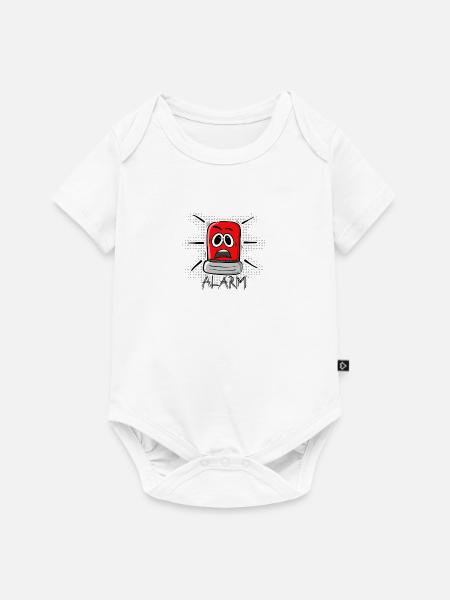 Alarm2 - Baby Premium Kurzarmbody - Weiß