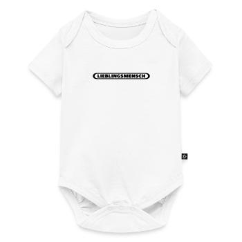 Lieblingsmensch - Baby Premium Kurzarmbody - Weiß - Vorne