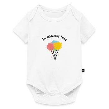 Eis ist Liebe - Baby Premium Kurzarmbody - Weiß - Vorne
