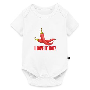 Chilli pepper hot pepper chili pepper hot food - Baby Premium short-sleeve bodysuit - white - Front