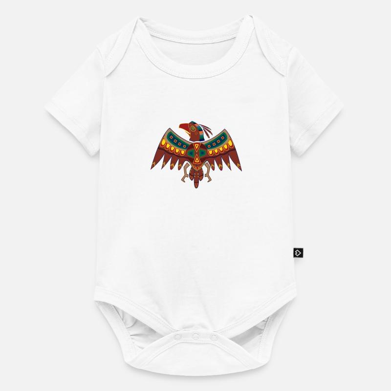 faucon - Body à manches courtes Premium Bébé - blanc