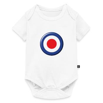 Target - Baby Premium short-sleeve bodysuit - white - Front