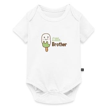 Little Brother - Little Brother - Gift - Baby Premium short-sleeve bodysuit - white - Front