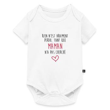 Mum / Mom / Baby / Mummy / Mother's day / Birth - Baby Premium short-sleeve bodysuit - white - Front