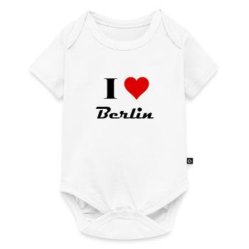I Love Berlin - Baby Premium short-sleeve bodysuit - white - Front