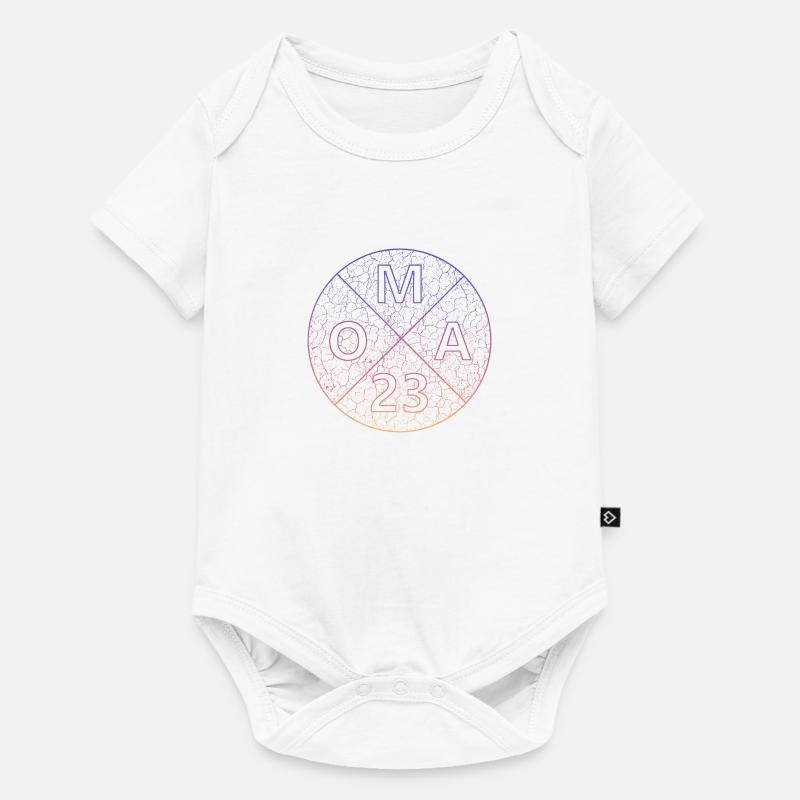 Oma 23 - Baby Premium Kurzarmbody - Weiß