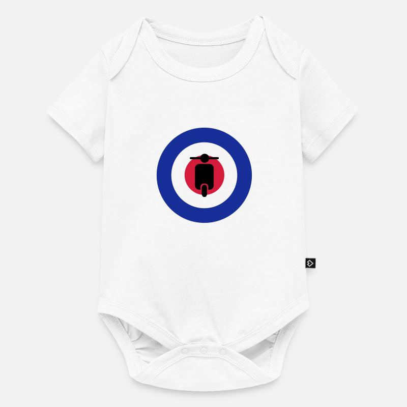 scooter mods target - Baby Premium short-sleeve bodysuit - white
