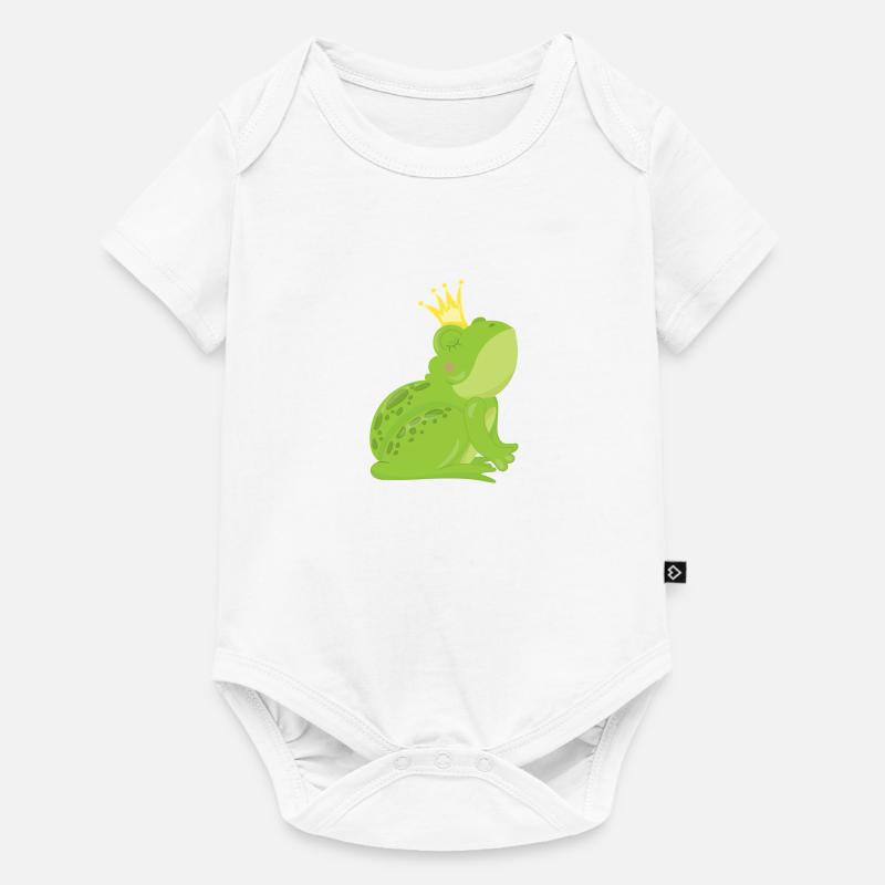 frog - Baby Premium short-sleeve bodysuit - white